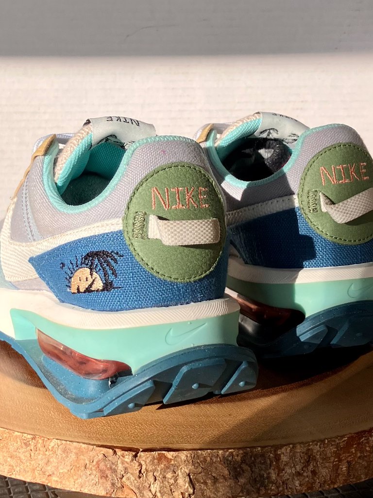 Nike Air Max Pre-Day Sun Club Men’s Sneakers Wolf Grey,Sail And Rift Blue Size 8